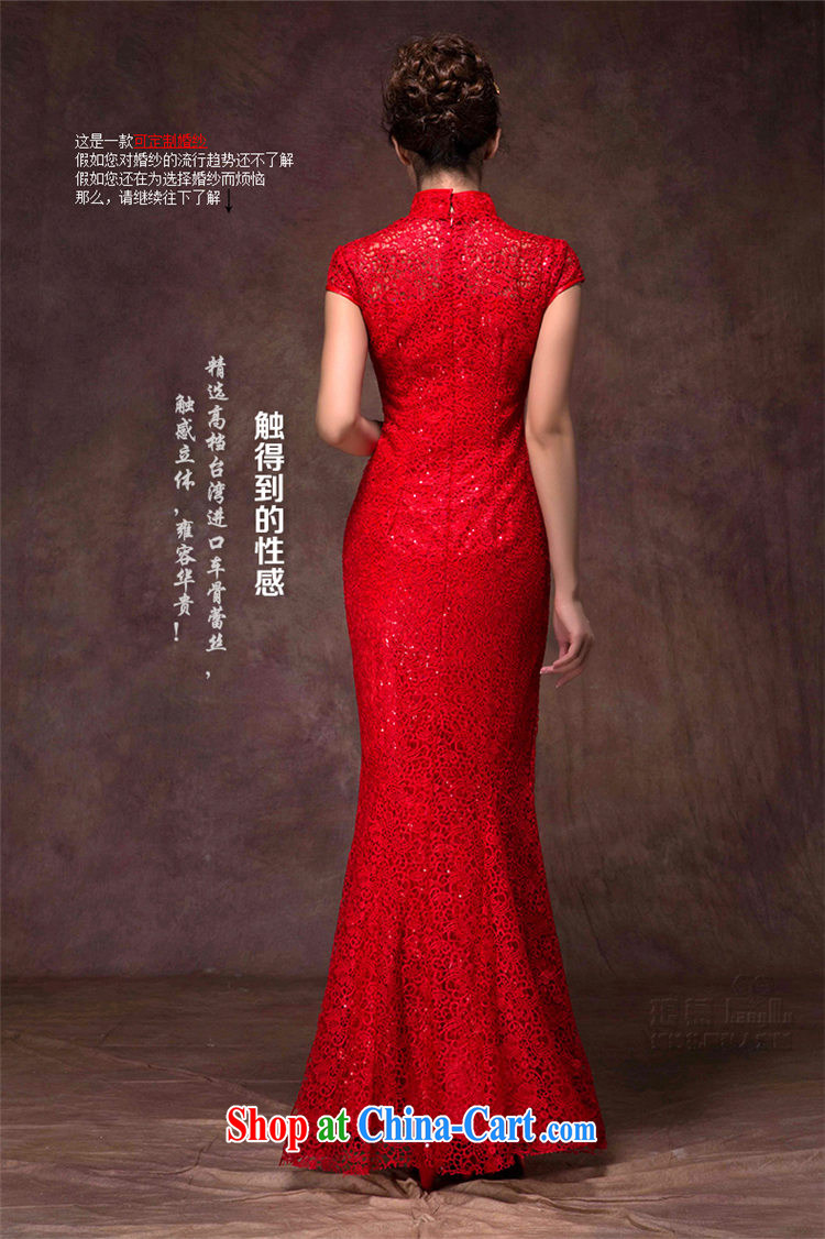 In Luang Prabang in 2015 OF NEW Bridal Fashion bows dress red dress long crowsfoot cultivating, for wedding dresses red advanced custom pictures, price, brand platters! Elections are good character, the national distribution, so why buy now enjoy more preferential! Health