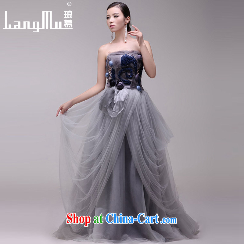 In Luang Prabang in 2015 of new wedding dresses antique Europe petals manually performed dress dress advanced private custom high-end custom