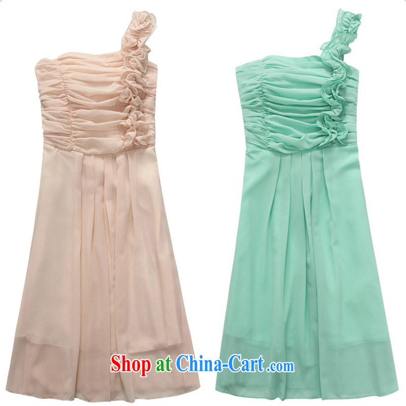 JK 2. YY stylish wedding season sister dress fungus single shoulder snow woven dresses dresses the Code, as well as bridesmaid serving champagne color 3 XL 175 recommendations about Jack, JK 2. YY, shopping on the Internet
