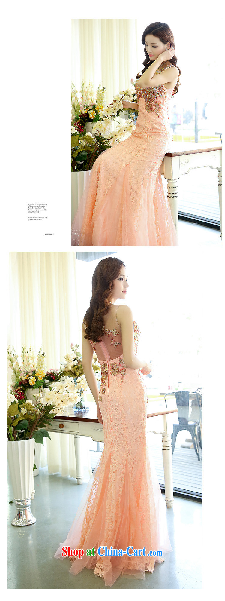 2015 summer edition Korea cultivating long sleeveless V collar lace wedding dress skirt pink XL pictures, price, brand platters! Elections are good character, the national distribution, so why buy now enjoy more preferential! Health