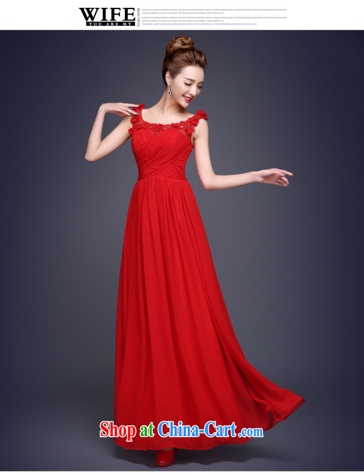 The Vanessa bridal toast serving New marriages and stylish banquet party red evening dress beauty Korean wedding dress long moderator dress female Red wedding toast serving long tailored (final) pictures, price, brand platters! Elections are good character, the national distribution, so why buy now enjoy more preferential! Health