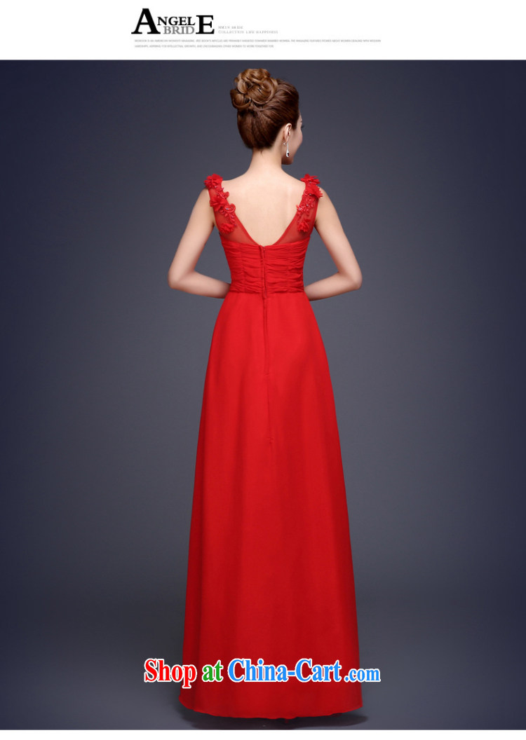 The Vanessa bridal toast serving New marriages and stylish banquet party red evening dress beauty Korean wedding dress long moderator dress female Red wedding toast serving long tailored (final) pictures, price, brand platters! Elections are good character, the national distribution, so why buy now enjoy more preferential! Health