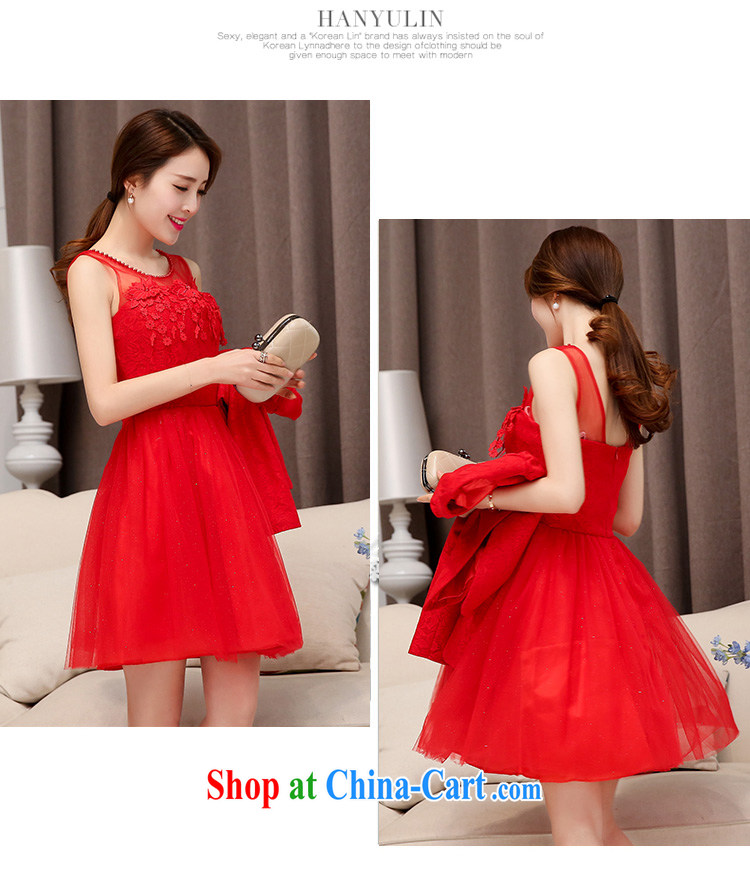 Arrogant season autumn 2015 new Openwork embroidery dress dress two-piece toast serving the door red bridesmaid clothing picture color XXL pictures, price, brand platters! Elections are good character, the national distribution, so why buy now enjoy more preferential! Health