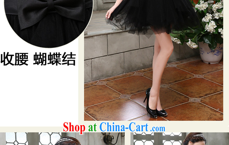 Honey, bride black dress skirt short erase chest strap dress bridesmaid Service Bridal toast Stage service birthday party graduation Tuxedo Black XXL pictures, price, brand platters! Elections are good character, the national distribution, so why buy now enjoy more preferential! Health
