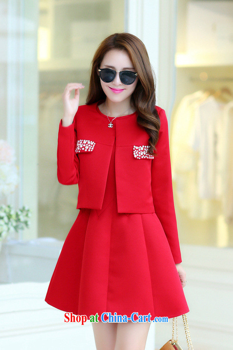 Cayman business, Gift wedding dresses 2015 spring new Korean style two-piece wedding bridal gown back door toast bridesmaid with two-piece dresses red S pictures, price, brand platters! Elections are good character, the national distribution, so why buy now enjoy more preferential! Health
