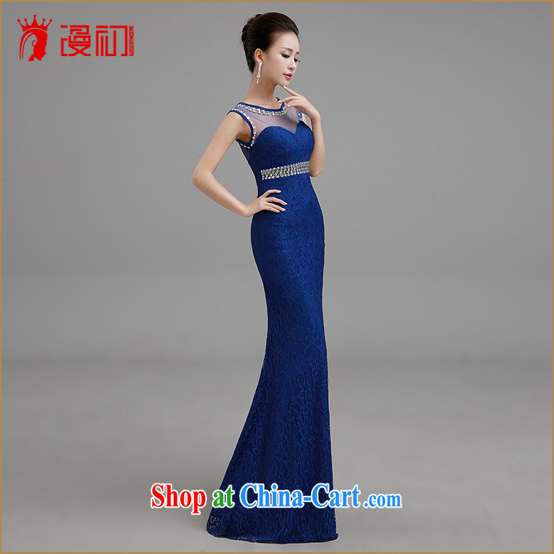 Early definition 2015 new wedding dresses long dresses, bride wedding toast clothing lace the evening dress Blue. Contact customer service, definition, early, and shopping on the Internet