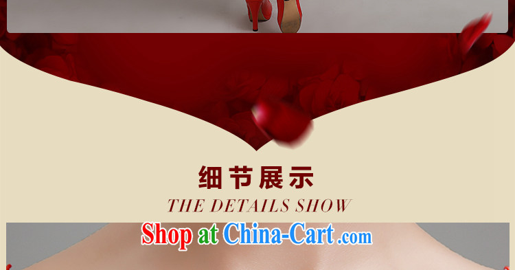 Definition 2015 early New short red dress bridal toast Service Advanced lace tie-bridesmaid clothing skirts champagne color. contact Customer Service pictures, price, brand platters! Elections are good character, the national distribution, so why buy now enjoy more preferential! Health