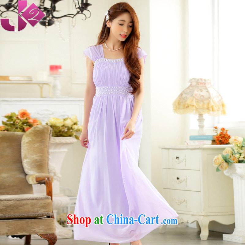 JK 2. YY elegant black shoulder manually staple Pearl dress and sisters snow skirt woven dresses, long the code dress pink 3 XL 175 recommendations about Jack, JK 2. YY, shopping on the Internet