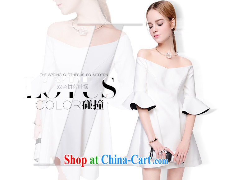 The Mona Lisa Newman 2015 spring new European site a field for Dress skirt the waist dresses white L pictures, price, brand platters! Elections are good character, the national distribution, so why buy now enjoy more preferential! Health