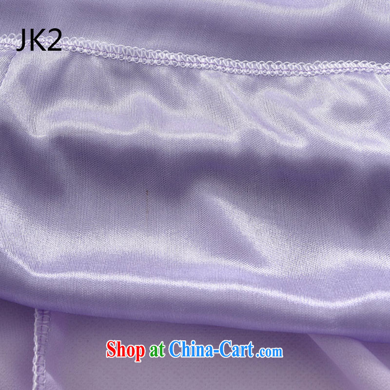 JK 2 2015 new elegant black shoulder manually staple bead Evening Dress sister dress long snow woven dress 9628 purple XXXL, JK 2. YY, shopping on the Internet