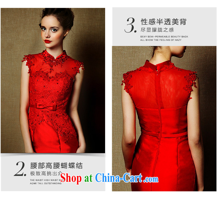 On the wedding dresses new 2015 red embroidered surplus Hong Kong Red crowsfoot, toast for service drop off service dress red L pictures, price, brand platters! Elections are good character, the national distribution, so why buy now enjoy more preferential! Health