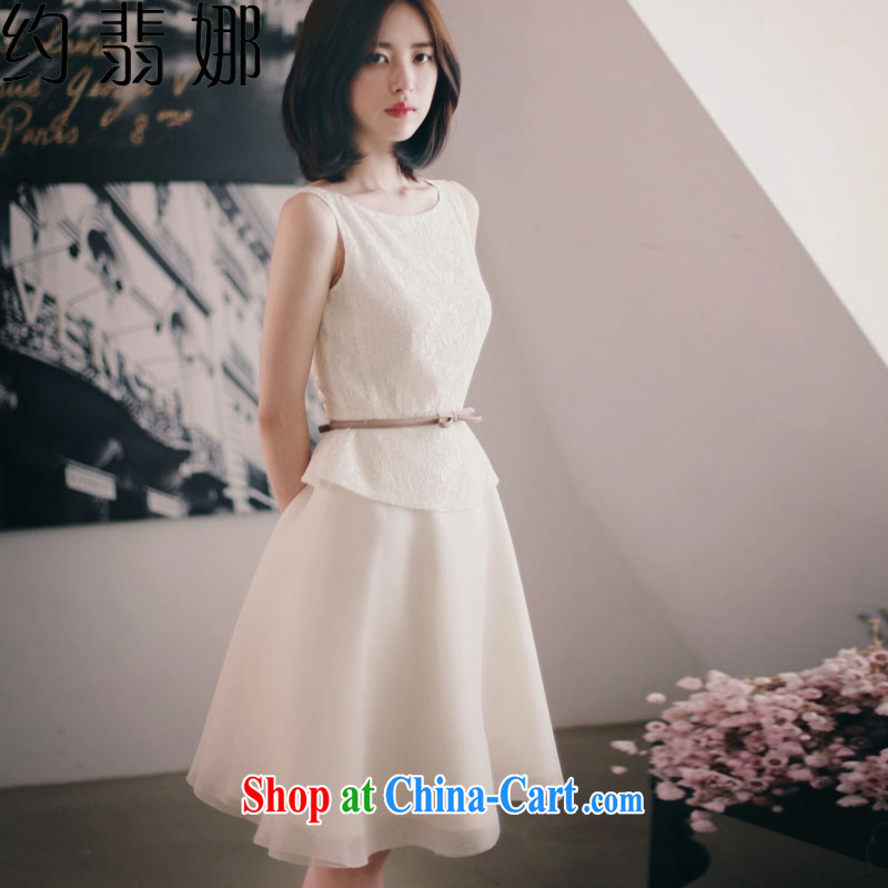 About Patek Philippe's 2015 lace European root yarn stitching vest skirt dress dresses 3030 white M, some of the incidents, and, shopping on the Internet