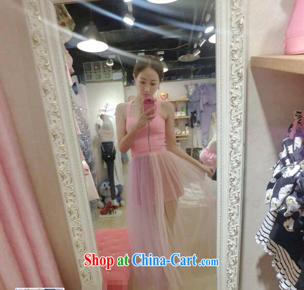 Red wardrobe 2015 graphics thin strap with bare chest stitching ice cream-colored Web dress Z 069 are code pictures, price, brand platters! Elections are good character, the national distribution, so why buy now enjoy more preferential! Health