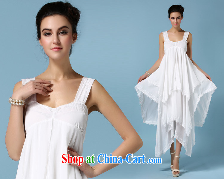 Ryan, the 2015 spring and summer luxury split-level long skirt erase chest dress does not rule out the skirt with lace lace large skirt holiday dresses white XL pictures, price, brand platters! Elections are good character, the national distribution, so why buy now enjoy more preferential! Health