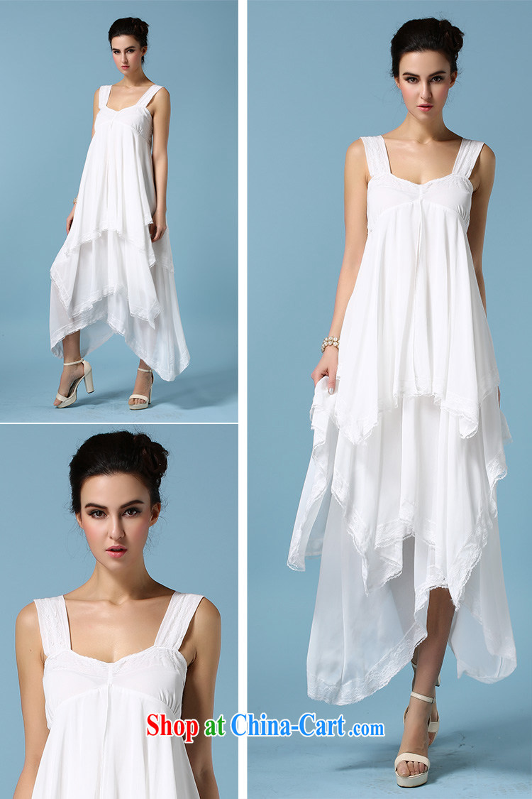 Ryan, the 2015 spring and summer luxury split-level long skirt erase chest dress does not rule out the skirt with lace lace large skirt holiday dresses white XL pictures, price, brand platters! Elections are good character, the national distribution, so why buy now enjoy more preferential! Health