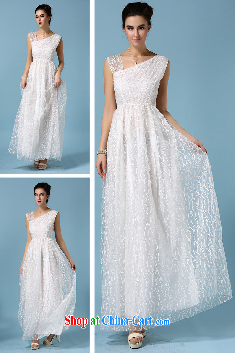 Ryan, 2015, new and advanced pure white European root dresses dresses in full three-dimensional embroidery poplars shawl, crowsfoot dresses a dress 3 white XL pictures, price, brand platters! Elections are good character, the national distribution, so why buy now enjoy more preferential! Health