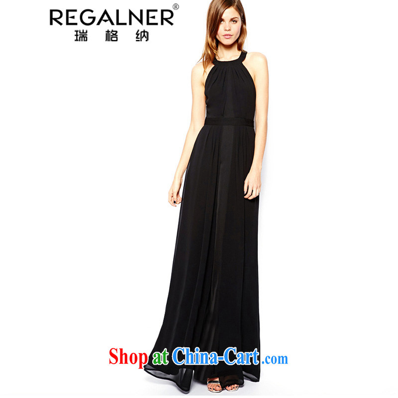 Ryan, 2015, spring and summer, new sense of small black skirt dress layer 3, with 100 hem skirt dress black XL, Ryan Wagner (REGALNER), shopping on the Internet