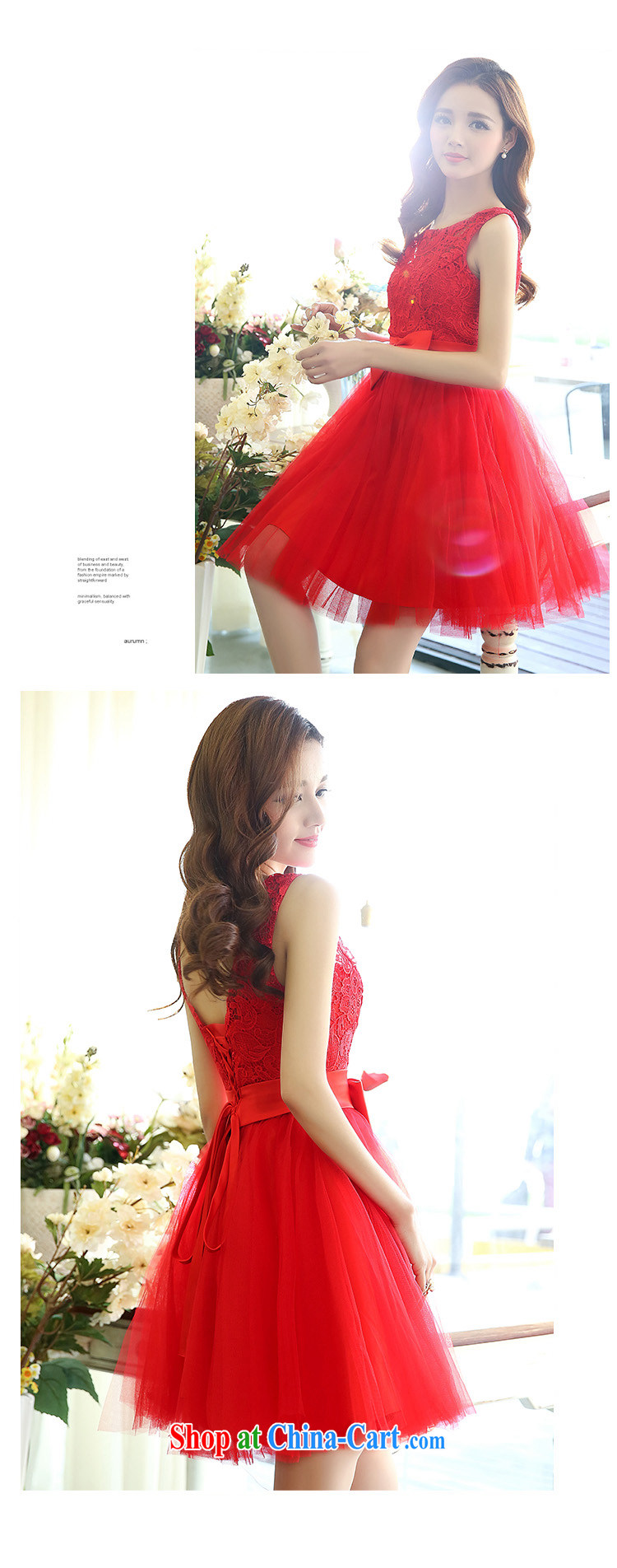 Read terrace 2015 spring and summer new female Korean fashion beauty autumn and winter wedding bridal bridesmaid wedding dress lace sleeveless shaggy Princess a purple skirt M pictures, price, brand platters! Elections are good character, the national distribution, so why buy now enjoy more preferential! Health