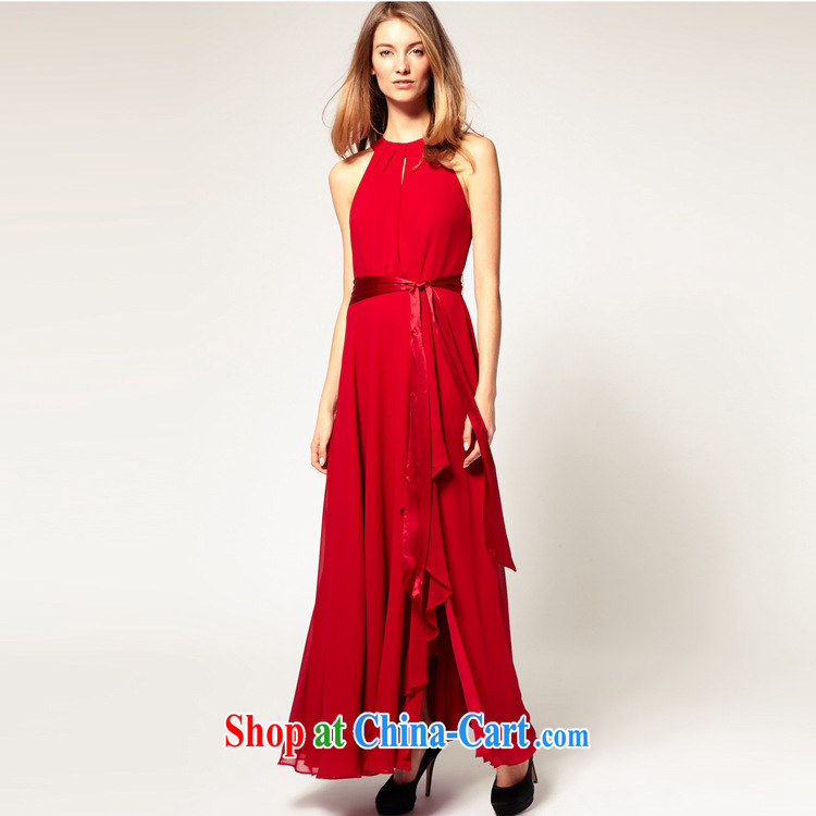 Summer 2015 large swing sleeveless ice woven long skirt style terrace shoulder-length dress dresses women 6072 Lake blue XL pictures, price, brand platters! Elections are good character, the national distribution, so why buy now enjoy more preferential! Health