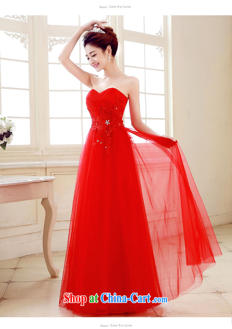 Syria Time summer new stylish Mary Magdalene Beauty Chest marriages served toast red evening dress long evening reception dinner dress brides with autumn red XL pictures, price, brand platters! Elections are good character, the national distribution, so why buy now enjoy more preferential! Health