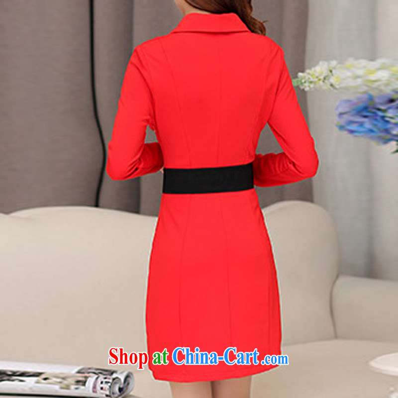 Cayman commercial silk dresses at 2015 spring loaded Korean Beauty Fashion style bridal wedding dress back door toast bridesmaid fitted dresses dress red XXL, business, gift, shopping on the Internet