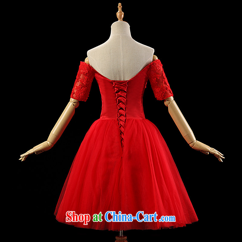 Love, Ms Audrey EU Yuet-mee, RobinIvy) 2015 new bride's toast clothing bridesmaid serving short, small dress red wedding dress female L 34,590 red tailored, Paul love, Ms Audrey EU, and shopping on the Internet