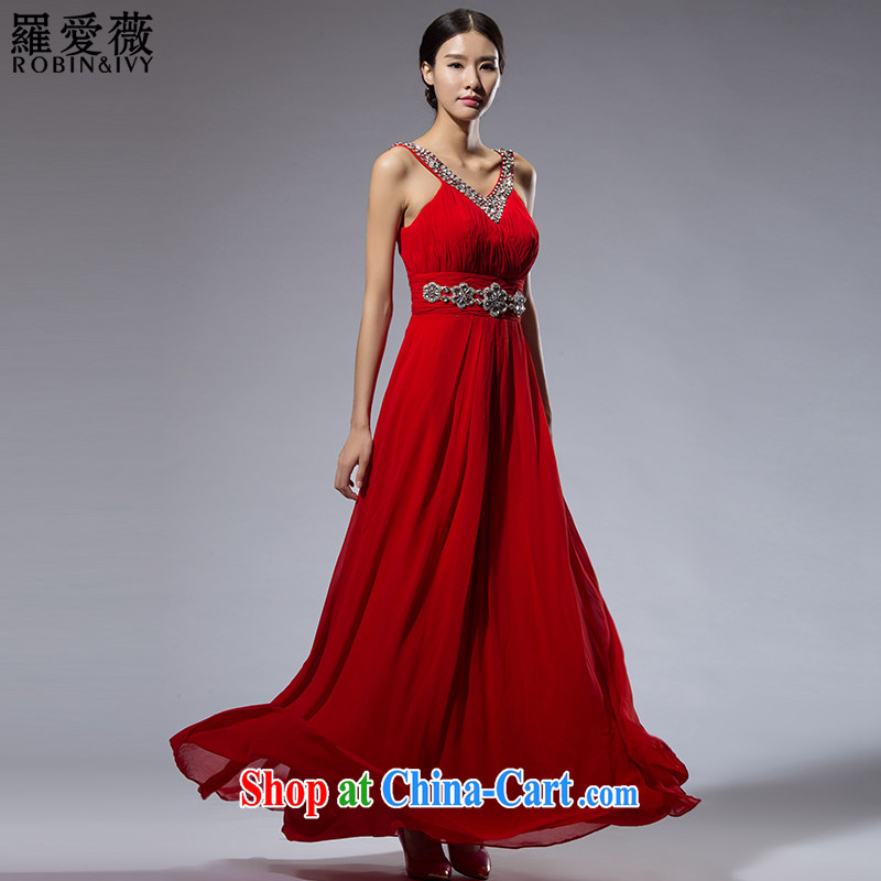 Love, Ms Audrey EU Yuet-mee, RobinIvy) stylish evening dress 2015 New Long bridesmaid dress bridal toast serving red evening dress L 34,011 pink tailored, Paul love, Ms Audrey EU, and shopping on the Internet