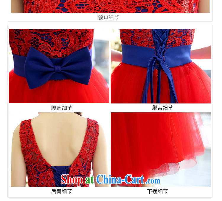 Recalling that Advisory Committee's spring 2015 new sleeveless sexy round-collar dress banquet wedding dress 1521 blue and red XL pictures, price, brand platters! Elections are good character, the national distribution, so why buy now enjoy more preferential! Health