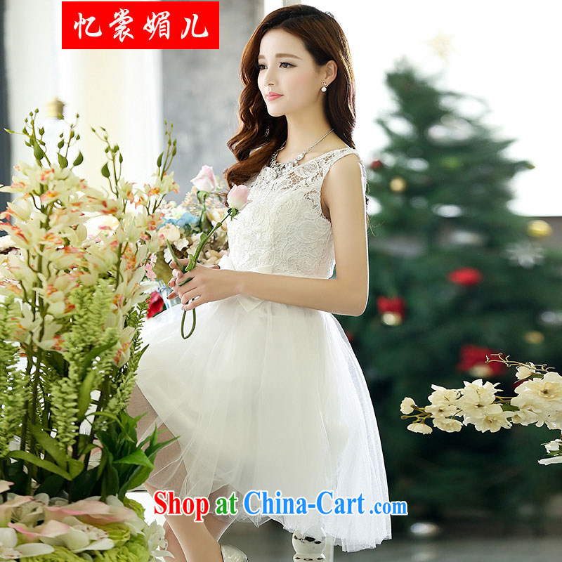 Recalling that Advisory Committee's 2015 spring new sleeveless sexy round-collar dress banquet wedding dress 1521 blue and red XL, recalling that advisory committee that child care (yishangmeier), online shopping