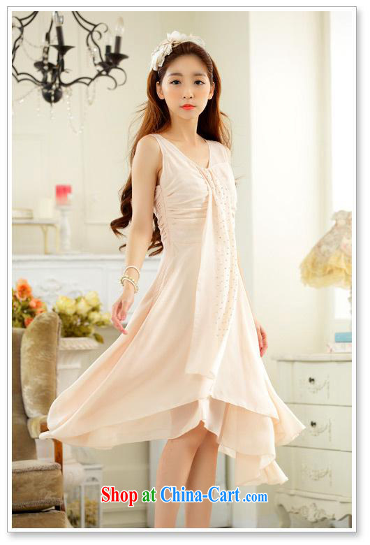 September 9832 dress #Korean elegant hot drill video thin irregular, with ribbon snow woven large code dress black dress code all pictures, price, brand platters! Elections are good character, the national distribution, so why buy now enjoy more preferential! Health