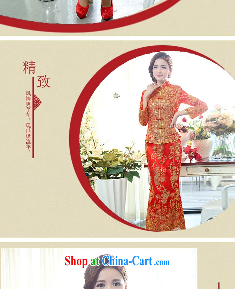 Recalling that Advisory Committee's spring 2015 new bride bridesmaid wedding dress wedding long bridal dresses two piece 1508 red XXXL pictures, price, brand platters! Elections are good character, the national distribution, so why buy now enjoy more preferential! Health