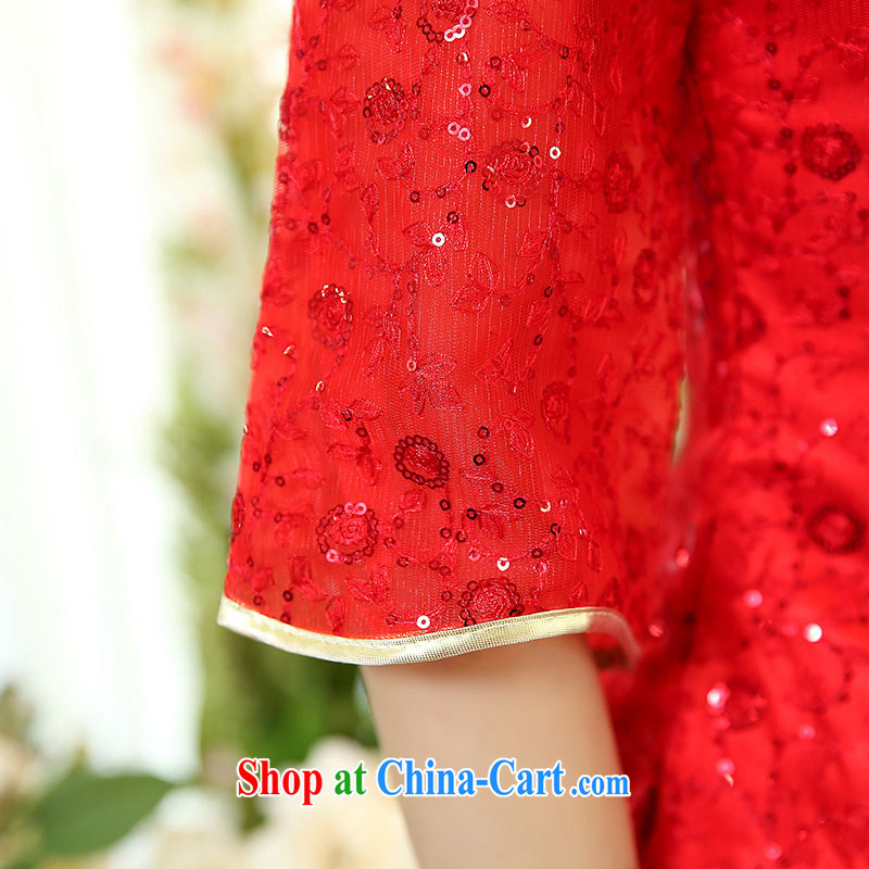 Recall that advisory committee that child care 2015 spring new dress bridal wedding party dresses presided over 1505 red XXXL, recalling that advisory committee (yishangmeier), online shopping
