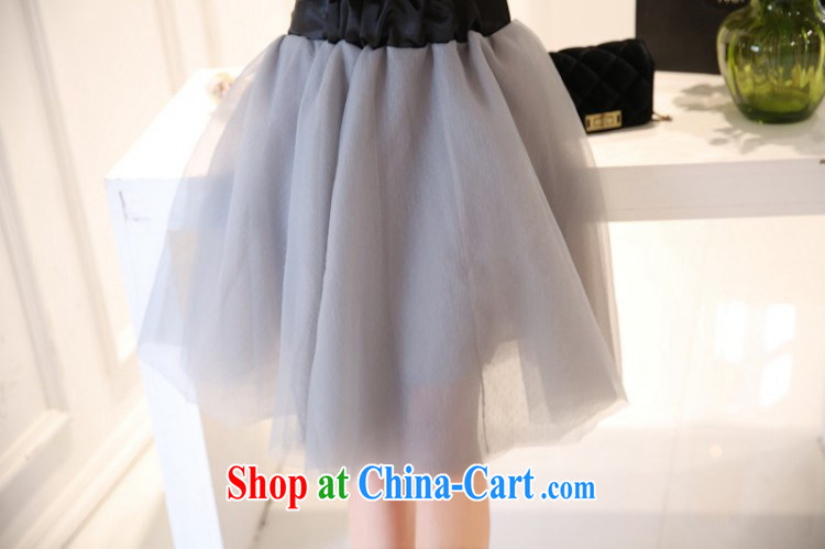 Hao better the European site custom dress women, this small incense, Retro two piece Bow Tie long-sleeved dresses black T-shirt + gray half skirt L pictures, price, brand platters! Elections are good character, the national distribution, so why buy now enjoy more preferential! Health