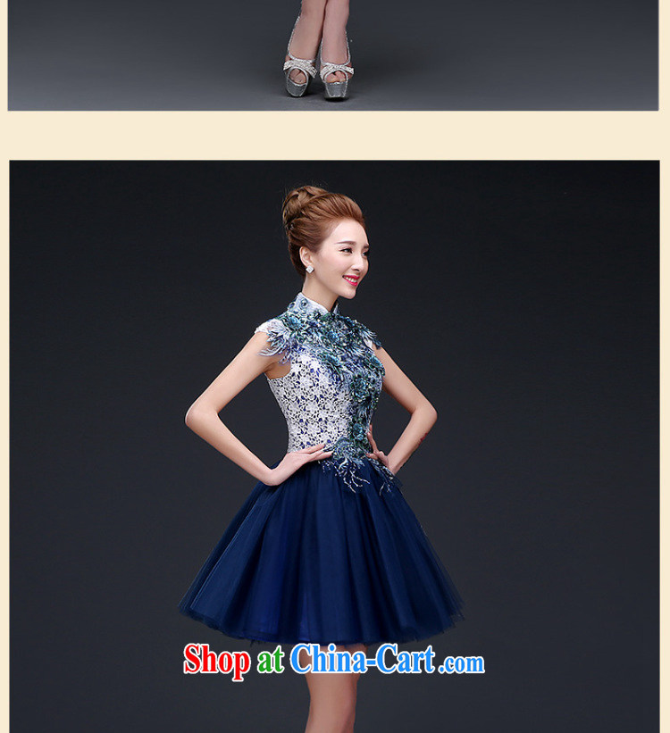 Wei Qi dress new summer 2015, short, small wedding dresses bridesmaid dress sister service banquet dress stylish beauty graduation dress female Red L pictures, price, brand platters! Elections are good character, the national distribution, so why buy now enjoy more preferential! Health