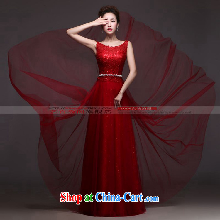 Art 100 Su Ge 2015 new dress uniform toast the Evening Dress bridal wedding wedding banquet red long dual-shoulder-neck beauty stylish Korean Red custom + $30 pictures, price, brand platters! Elections are good character, the national distribution, so why buy now enjoy more preferential! Health
