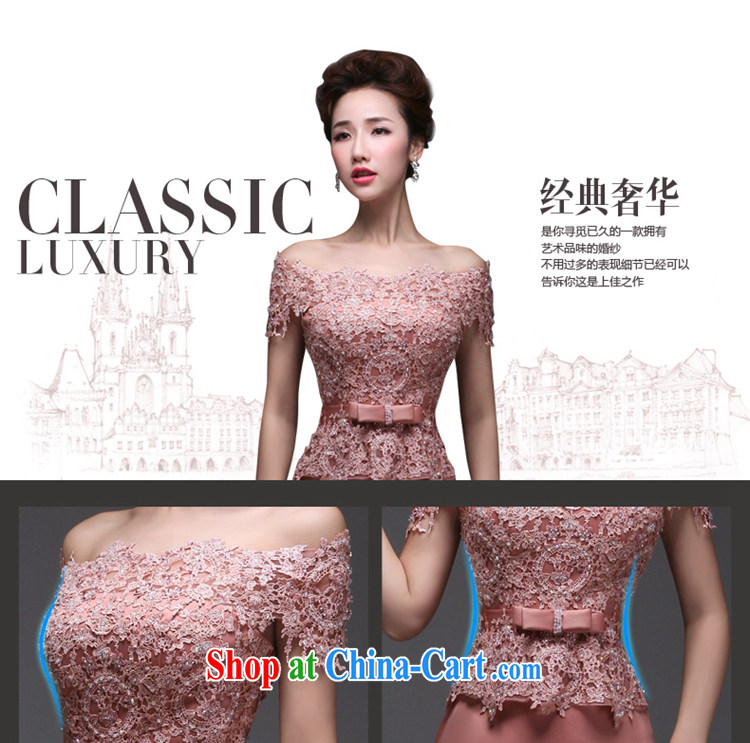 Art 100 Su Ge 2015 new dress uniform toast the Evening Dress bridal wedding wedding banquet long leave of two in a field shoulder beauty stylish Korean spring drapery rose-colored custom + $30 pictures, price, brand platters! Elections are good character, the national distribution, so why buy now enjoy more preferential! Health