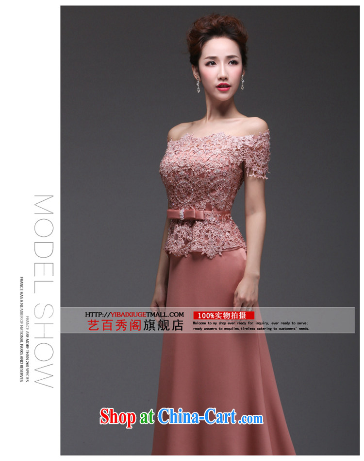 Art 100 Su Ge 2015 new dress uniform toast the Evening Dress bridal wedding wedding banquet long leave of two in a field shoulder beauty stylish Korean spring drapery rose-colored custom + $30 pictures, price, brand platters! Elections are good character, the national distribution, so why buy now enjoy more preferential! Health
