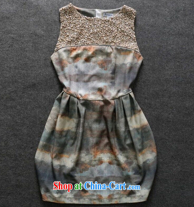 kam beauty new manually staple pearl cultivation video thin retro dyeing sleeveless Paridelles dresses M 3009 are code pictures, price, brand platters! Elections are good character, the national distribution, so why buy now enjoy more preferential! Health