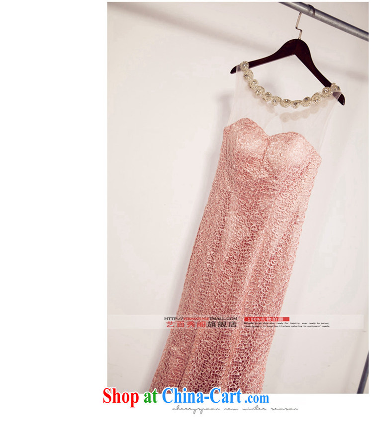 Art 100 Su Ge wedding dresses spring 2014 new Korean fashion at Merlion a bare shoulders chest long marriages Evening Dress toast meat pink custom + $30 pictures, price, brand platters! Elections are good character, the national distribution, so why buy now enjoy more preferential! Health