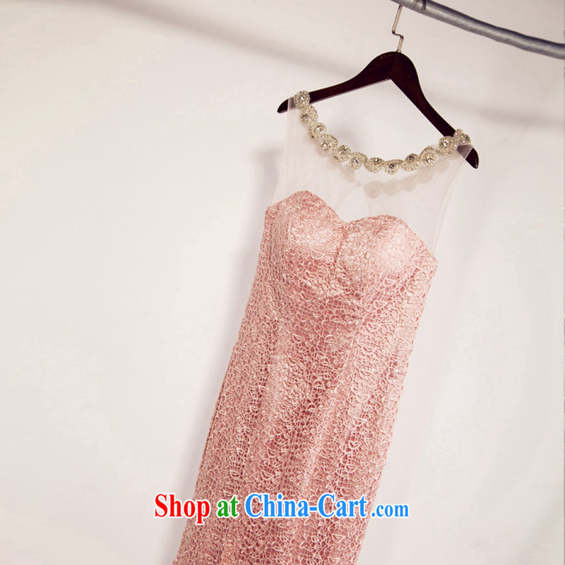 Art 100 Su Ge wedding dresses spring 2014 new Korean fashion at Merlion a bare shoulders chest long marriages Evening Dress dress toast meat pink custom + $30, art 100 Su Ge, shopping on the Internet