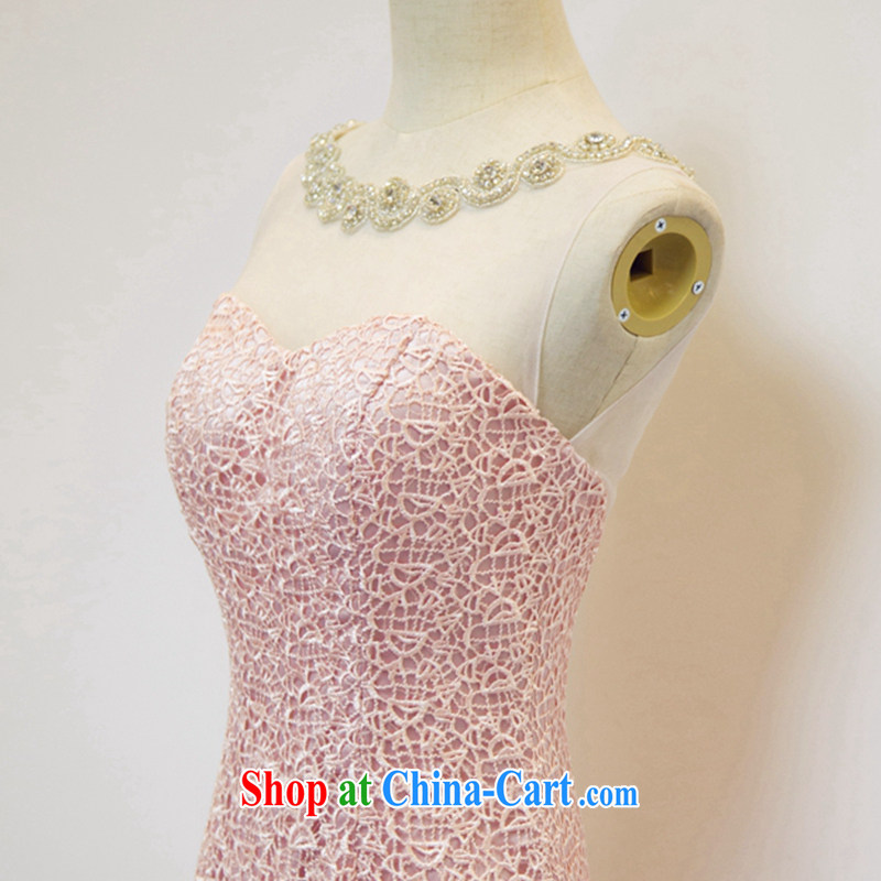 Art 100 Su Ge wedding dresses spring 2014 new Korean fashion at Merlion a bare shoulders chest long marriages Evening Dress dress toast meat pink custom + $30, art 100 Su Ge, shopping on the Internet