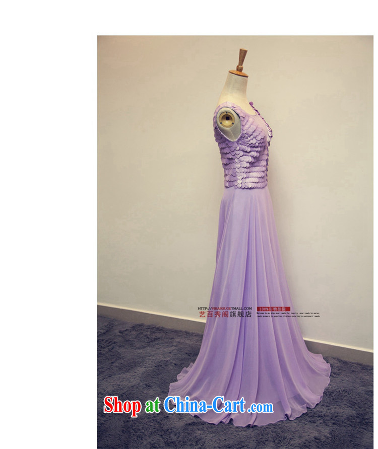 Art 100 Su Ge 2015 spring new wedding dresses Korean minimalist V collar bridal toast the banquet Evening Dress graphics thin beauty fashion violet custom + $30 pictures, price, brand platters! Elections are good character, the national distribution, so why buy now enjoy more preferential! Health