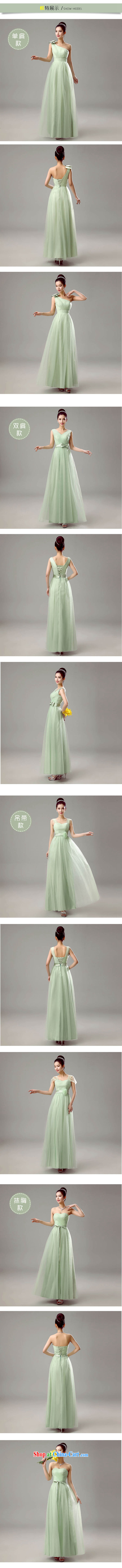 Diane M Qi 2015 new bridesmaid dresses in spring and summer long, accompanied by her sisters and their marriage as well as performing service beauty bridesmaid dress female Green Green the shoulder, XXL pictures, price, brand platters! Elections are good character, the national distribution, so why buy now enjoy more preferential! Health