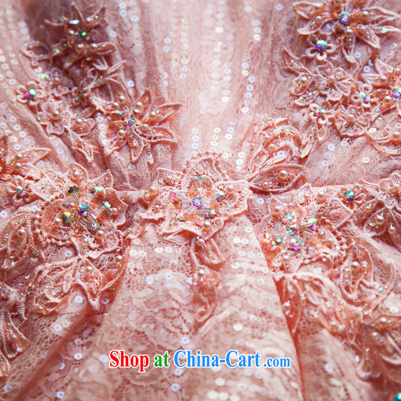 Art 100 Su Ge wedding dresses dresses 2015 new marriages wedding banquet retro improved stylish embroidery small red cheongsam short spring meat pink custom + $30, 100 for performing arts show pavilion, shopping on the Internet