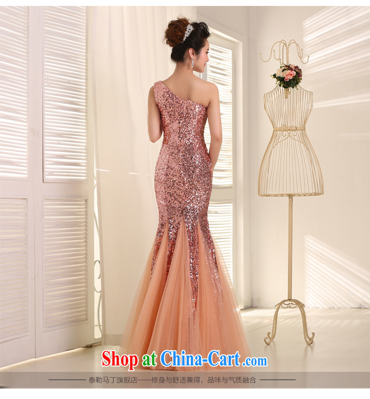Taylor Martin, shoulder, Evening Dress long crowsfoot beauty service performance moderator dress girls dresses annual dinner evening dress pink XXL pictures, price, brand platters! Elections are good character, the national distribution, so why buy now enjoy more preferential! Health