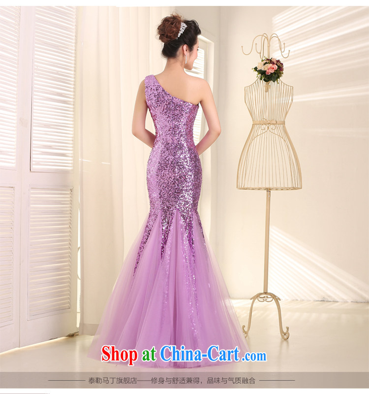 Taylor Martin, shoulder, Evening Dress long crowsfoot beauty service performance moderator dress girls dresses annual dinner evening dress pink XXL pictures, price, brand platters! Elections are good character, the national distribution, so why buy now enjoy more preferential! Health