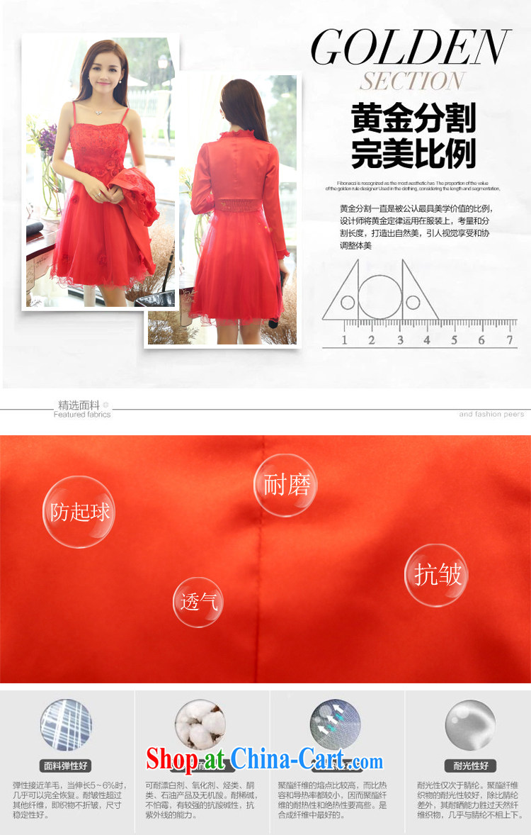 To be brief, 2015 spring and summer with new dresses lace straps small shawls two kits stitching dresses wedding dress video thin female Red XXXL pictures, price, brand platters! Elections are good character, the national distribution, so why buy now enjoy more preferential! Health