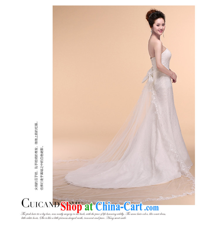 Taylor Martin new white lace wedding dresses tail improved bare shoulders bare chest bridal toast annual service dress white XL pictures, price, brand platters! Elections are good character, the national distribution, so why buy now enjoy more preferential! Health