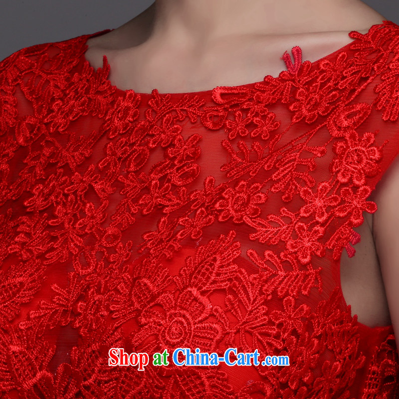 Art 100 Su Ge marriages bows dress 2015 new wedding dresses water-soluble lace sexy Long Red Beauty and stylish evening dress spring and summer wine red custom + $30, art 100 Su Ge, and shopping on the Internet