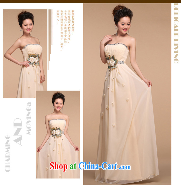 Taylor Martin bridesmaid dress long, fall 2015 dress new bridesmaid in champagne color erase chest annual flower dress girl champagne color XL pictures, price, brand platters! Elections are good character, the national distribution, so why buy now enjoy more preferential! Health